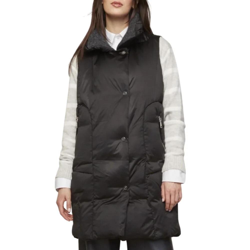 NEW ADROIT ATELIER padma down vest in black